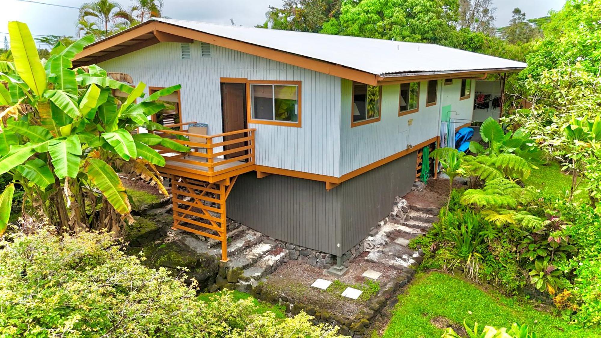 Puna Zen Botanical Garden Retreat Keaau Ngoại thất bức ảnh